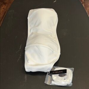 Victoria's Secret Classic White Swim Top